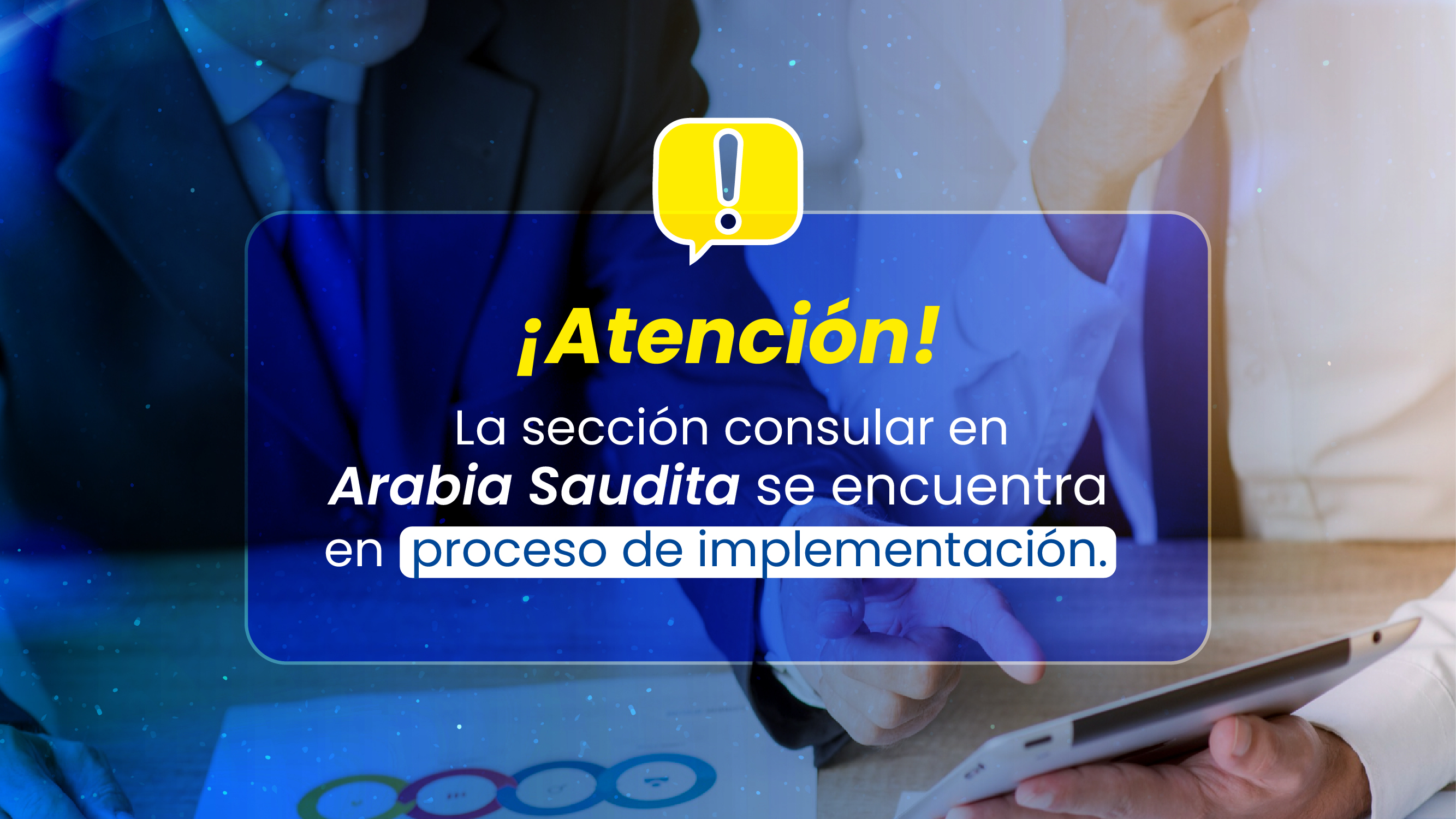 Trámites consulares para residentes en Arabia Saudita los pueden realizar en el Consulado de Colombia en el Cairo